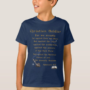 Camiseta Soldados cristianos