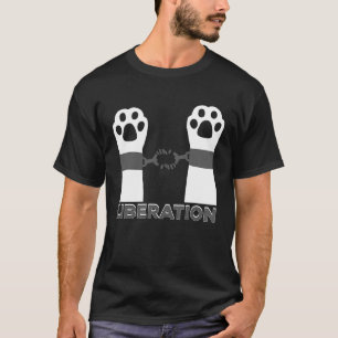 Camiseta Soldados de animales libres de liberación animal e