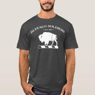 Camiseta Soldados de búfalos en la guerra civil historia n