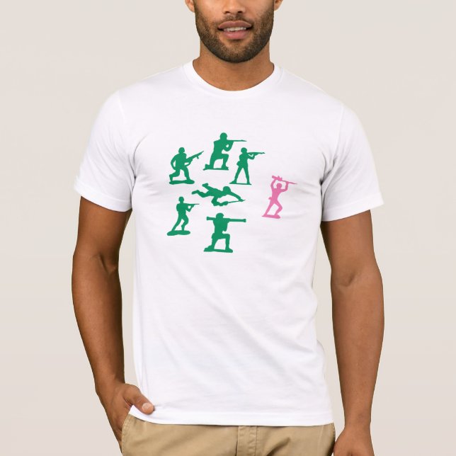 Camiseta Soldados de juguete (Anverso)
