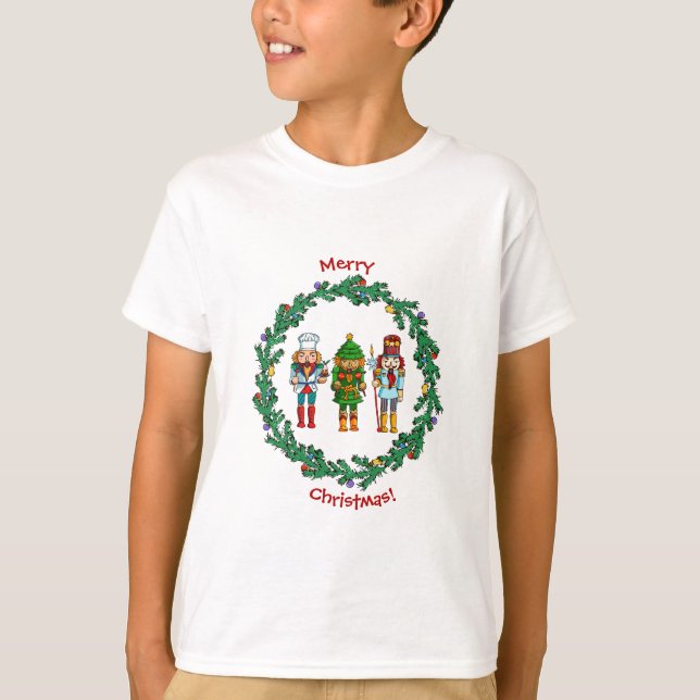 Camiseta Soldados de juguete de los cascanueces del navidad (Anverso)