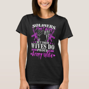 Camiseta Soldados del ejército orgullosos no desafian a las