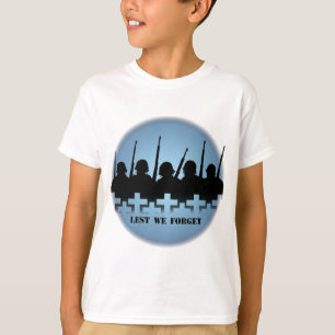 Camiseta Soldados homenajean a los sudaderos para no olvida
