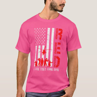 Camiseta Soldados R E D Recuerdan A Todos Los Desplegados R