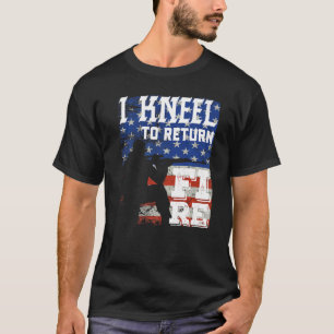 Camiseta Soldados veteranos de la bandera de cosecha estado