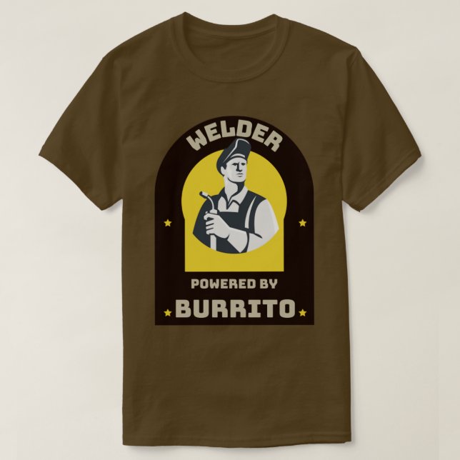 Camiseta Soldadura con burrito (Diseño del anverso)