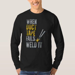 Camiseta Soldadura de cinta de ducto