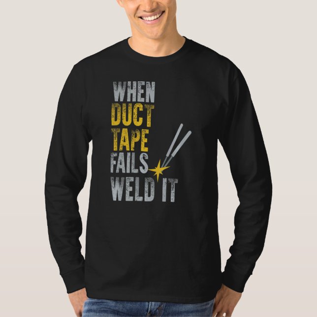 Camiseta Soldadura de cinta de ducto (Anverso)