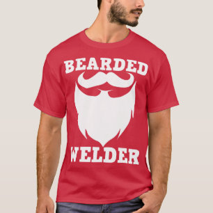 Camiseta Soldadura de soldadura con barba 1