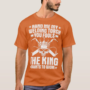 Camiseta Soldadura del operador de soldadura de la idea de 