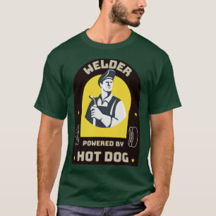 Camiseta Soldadura impulsada por Perro caliente