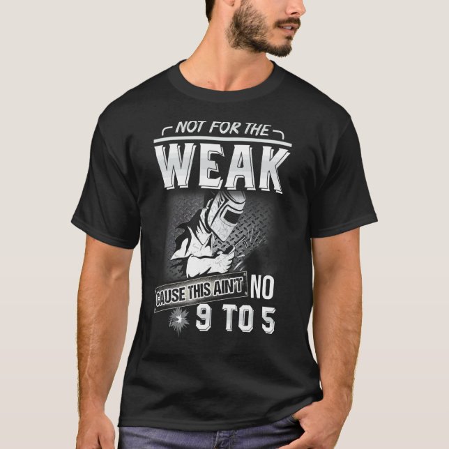 Camiseta Soldadura masculina para hombres trabajos de solda (Anverso)