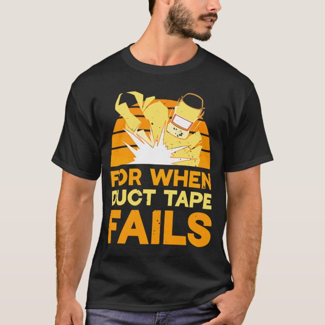 Camiseta Soldadura para cuando falla la cinta duct 1 (Anverso)