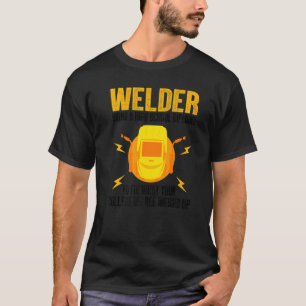 Camiseta Soldadura para hombres Mujeres Soldadura Acero Sol