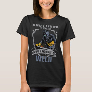 Camiseta Soldadura para soldador y soldadura de herrero