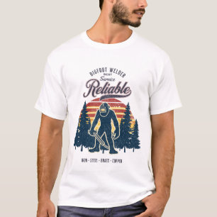 Camiseta Soldadura sísquatch vintage - Retro de soldadura m