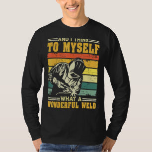 Camiseta Soldadura vintage para hombres padre herrero traba