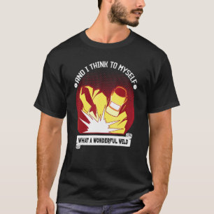 Camiseta Soldadura vintage para hombres padre herrero traba