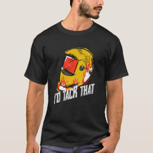 Camiseta Soldando, me apropiaría de ese trabajo de soldadur