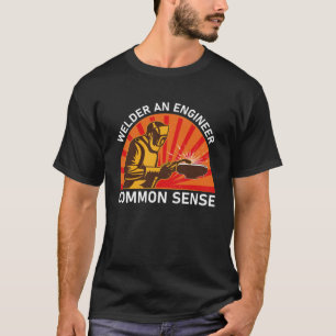 Camiseta Soldar A Un Ingeniero De Sentido Común