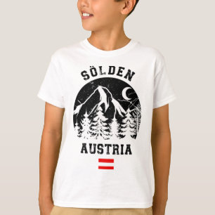 Camiseta Sölden Austria Alpes Estación de Esquí Esquí Alpin