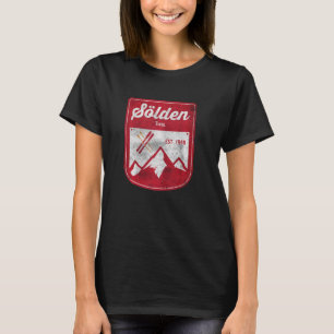 Camiseta Sölden Tyrol Austria Winter Apres Ski Sport Retro