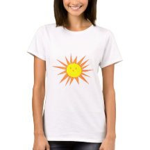 Camiseta soleada para ella