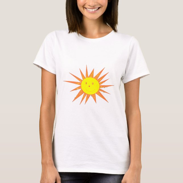 Camiseta soleada para ella (Anverso)