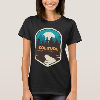 Camiseta Soledad Feliz Solo Naturaleza Camping Senderismo I