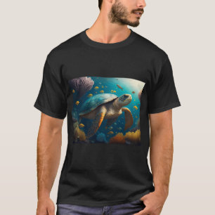 Camiseta Soledad Oceánica: Una Ensoñación Subacuática de un