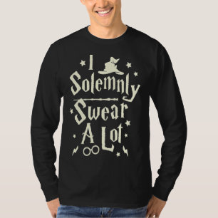 Camiseta Solemnemente Juro A Mucha Bruja