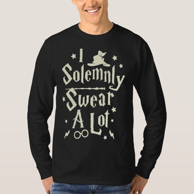 Camiseta Solemnemente Juro A Mucha Bruja (Anverso)