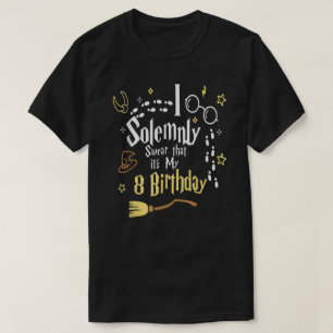 Camiseta Solemnemente Juro que es gracioso mi octavo cumple