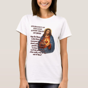Camiseta Solemnidad del Sagrado Corazón de Jesús Oración
