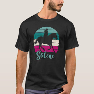 Camiseta Solene Nombre Equestrian Solene Horse Chica