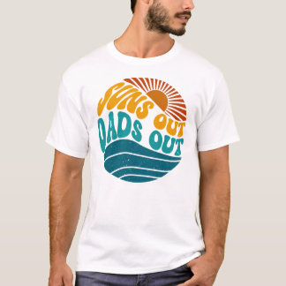 Camiseta Soles Divertidos Fuera Padres Fuera Gráfico Retro