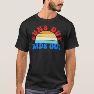 Camiseta Soles Divertidos Fuera Padres Fuera Tipografía Ret