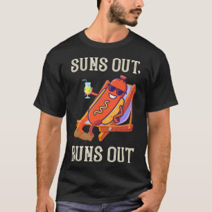Camiseta Soles Fuera Bollos De Pan Para Hot Dog Fuera Salch