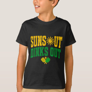 Camiseta Soles fuera palas fuera pickleball pala vintage de