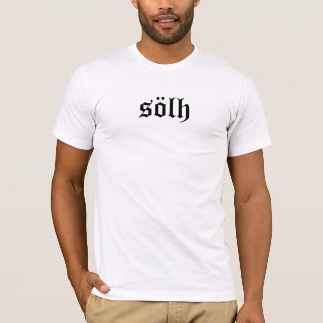 Camiseta Solh/paz (Anverso)