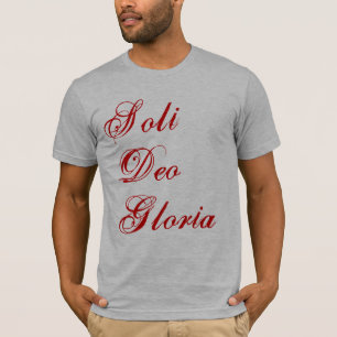 Camiseta Soli Deo Gloria