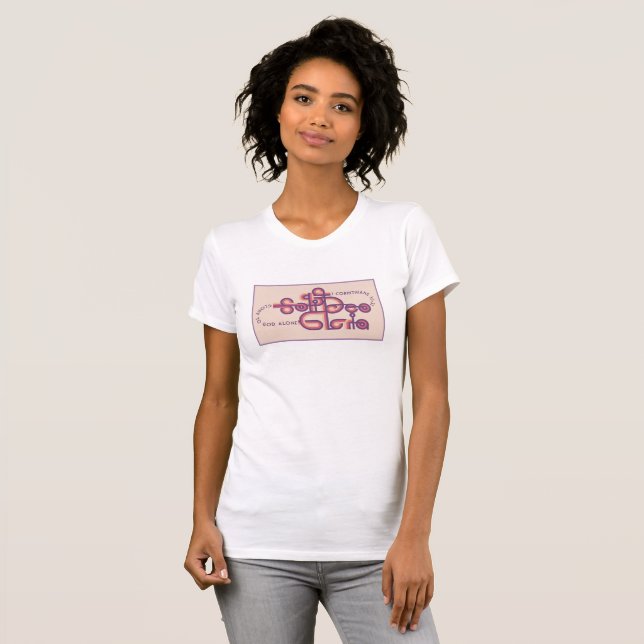 Camiseta Soli Deo Gloria (Anverso completo)