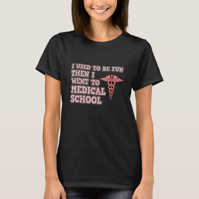 Camiseta Solía Ser Docto De Estudiantes De Medicina De La E (Anverso)