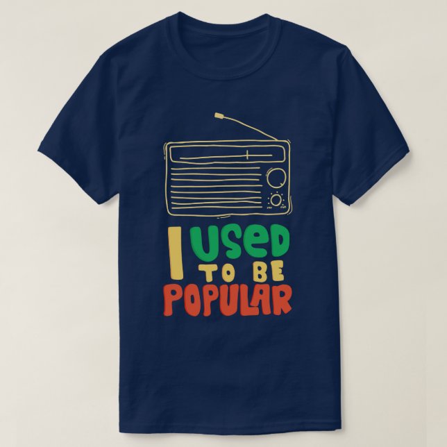 Camiseta Solía Ser Radio Popular (Diseño del anverso)