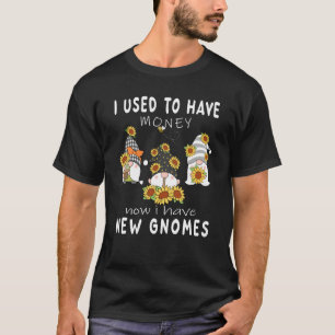 Camiseta Solía tener abejas y flores jardinera