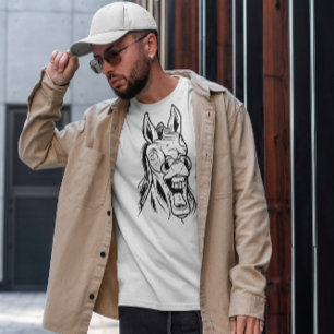 Camiseta Solicitar caballo de risa