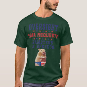 Camiseta Solicitudes FOIA de Supervisión y Obstáculos en Sp