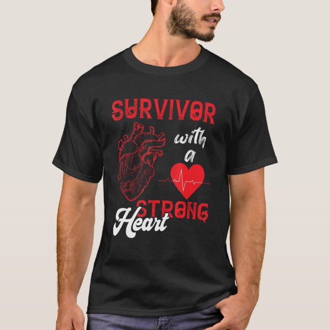 Camiseta Sólida Circunvalación Cardíaca Surgery Recuperació (Anverso)