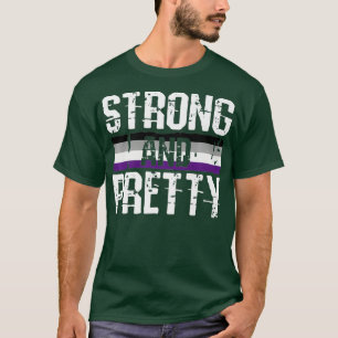 Camiseta Sólida Y Asexual Gimnasio De Sangre De Bonito