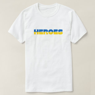 Camiseta solidaria de héroes ucranianos